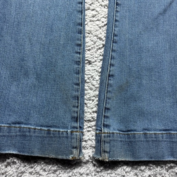 Seven7 Jeans Womens 29 Sexy Flare Distressed Bell Bottoms Stretch Regular BOHO - Picture 7 of 7